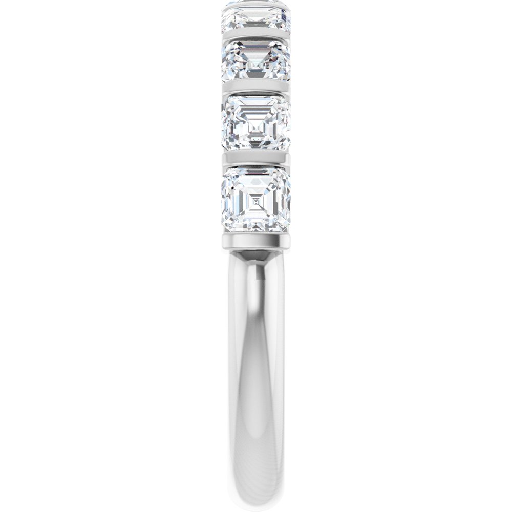 14K White Gold 1 1/3 CTW Lab-Grown Diamond Anniversary Band