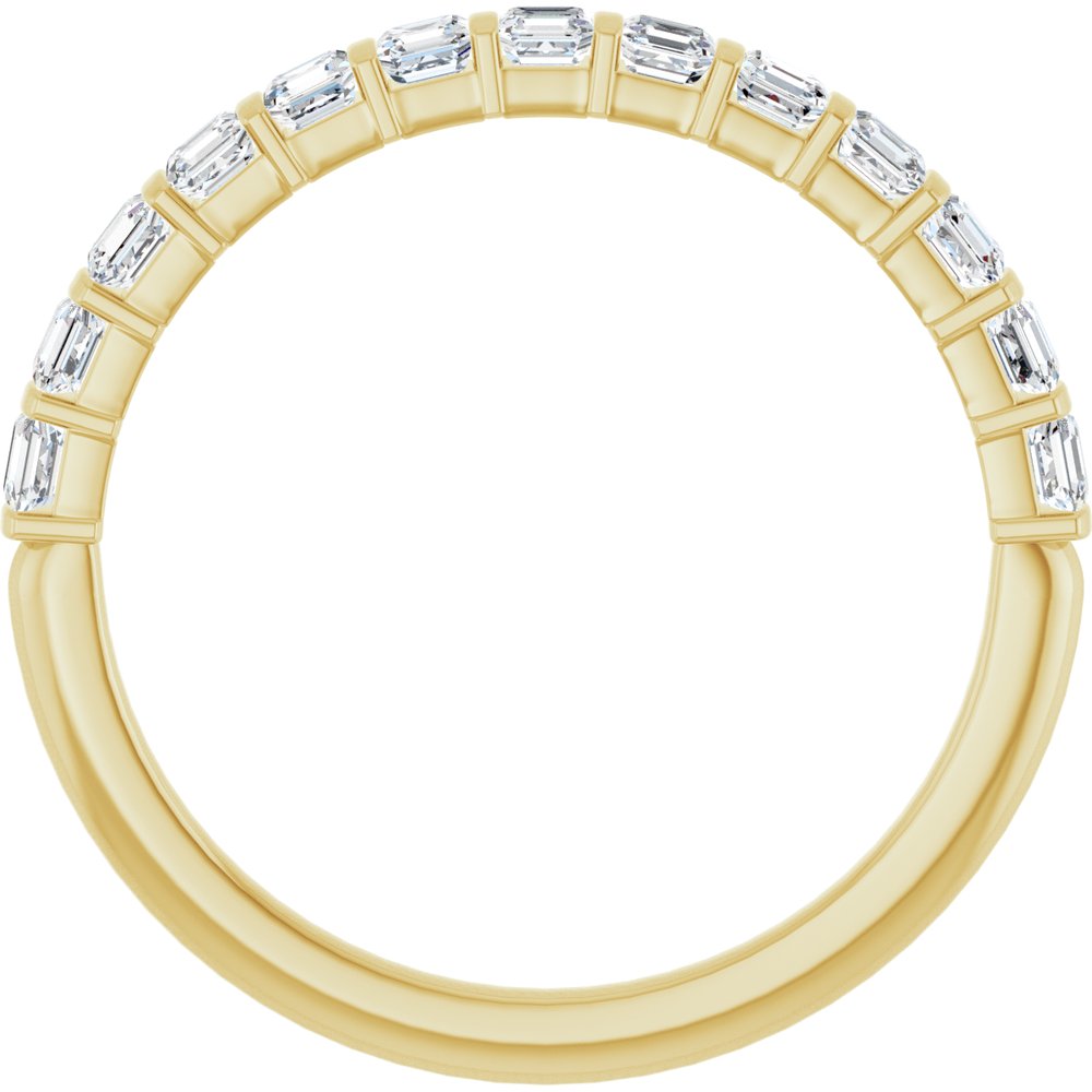 14K Yellow Gold 5/8 CTW Lab-Grown Diamond Anniversary Band