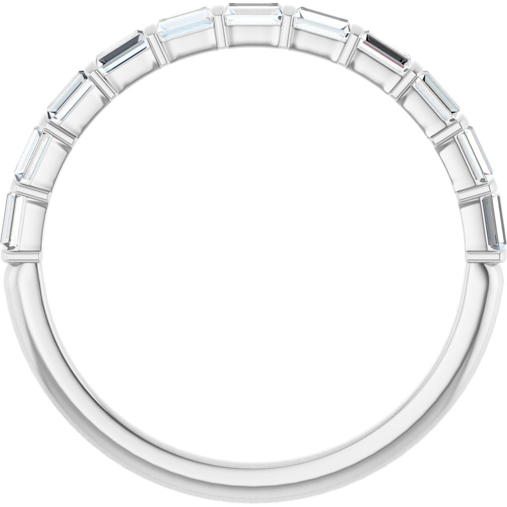 14K White Gold 1/3 CTW Lab-Grown Diamond Anniversary Band