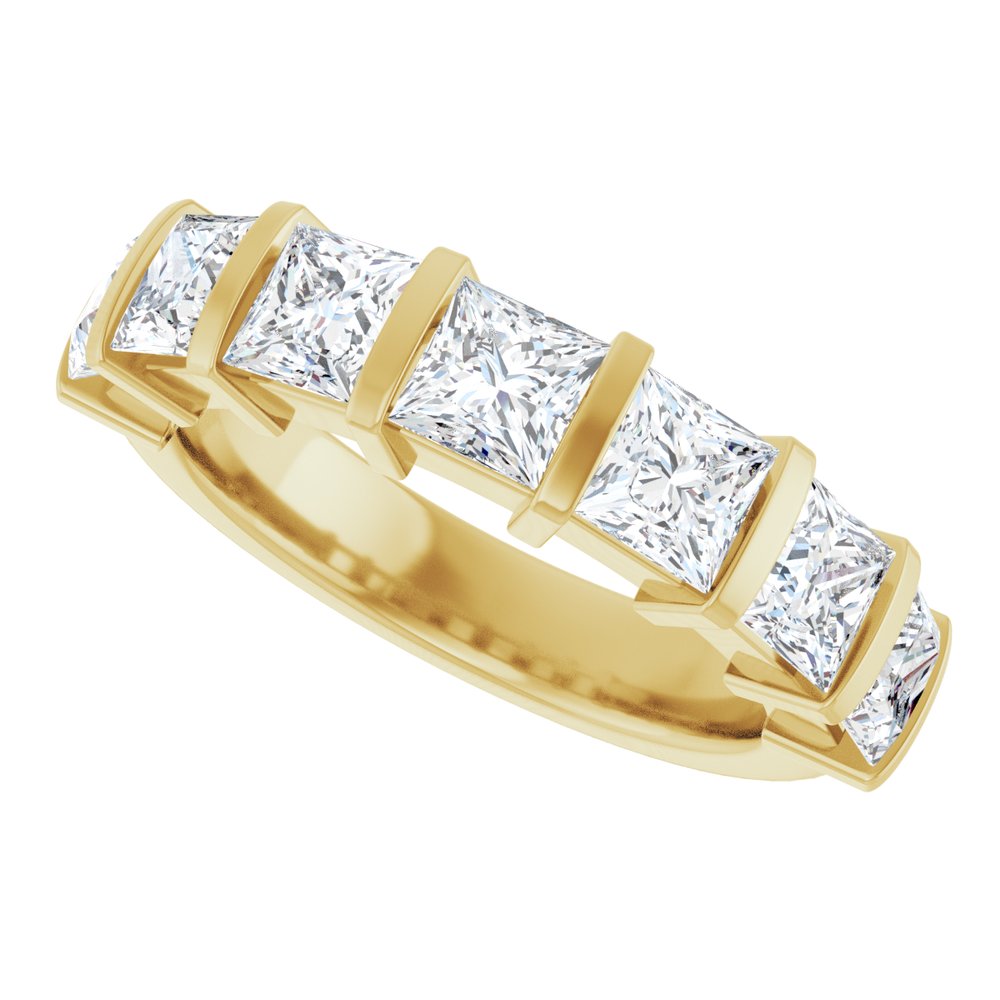 14K Yellow Gold 2 3/4 CTW Lab-Grown Diamond Anniversary Band