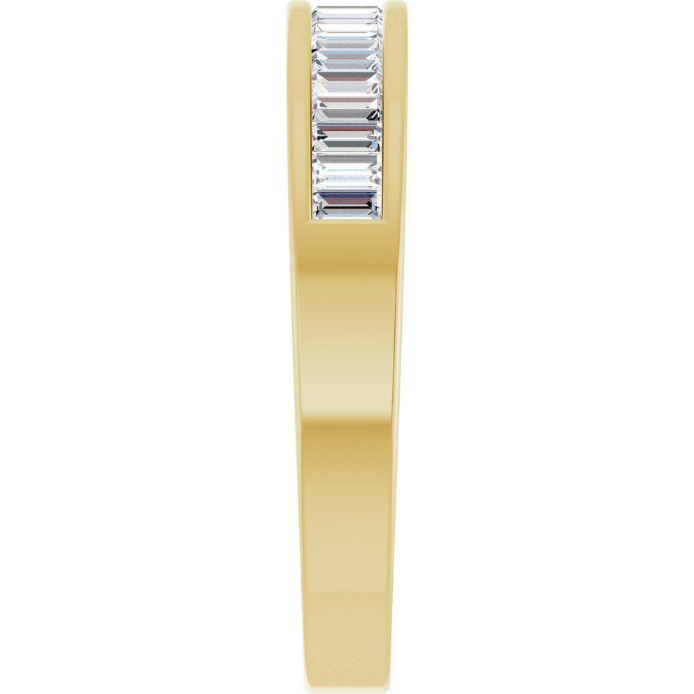 14K Yellow Gold 1/2 CTW Natural Diamond Anniversary Band