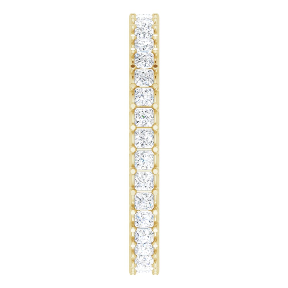 14K Yellow 7/8 CTW Natural Diamond Eternity Band