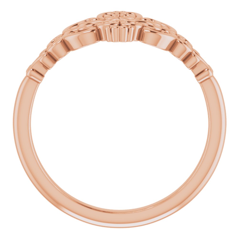 14K Rose Vintage-Inspired Ring