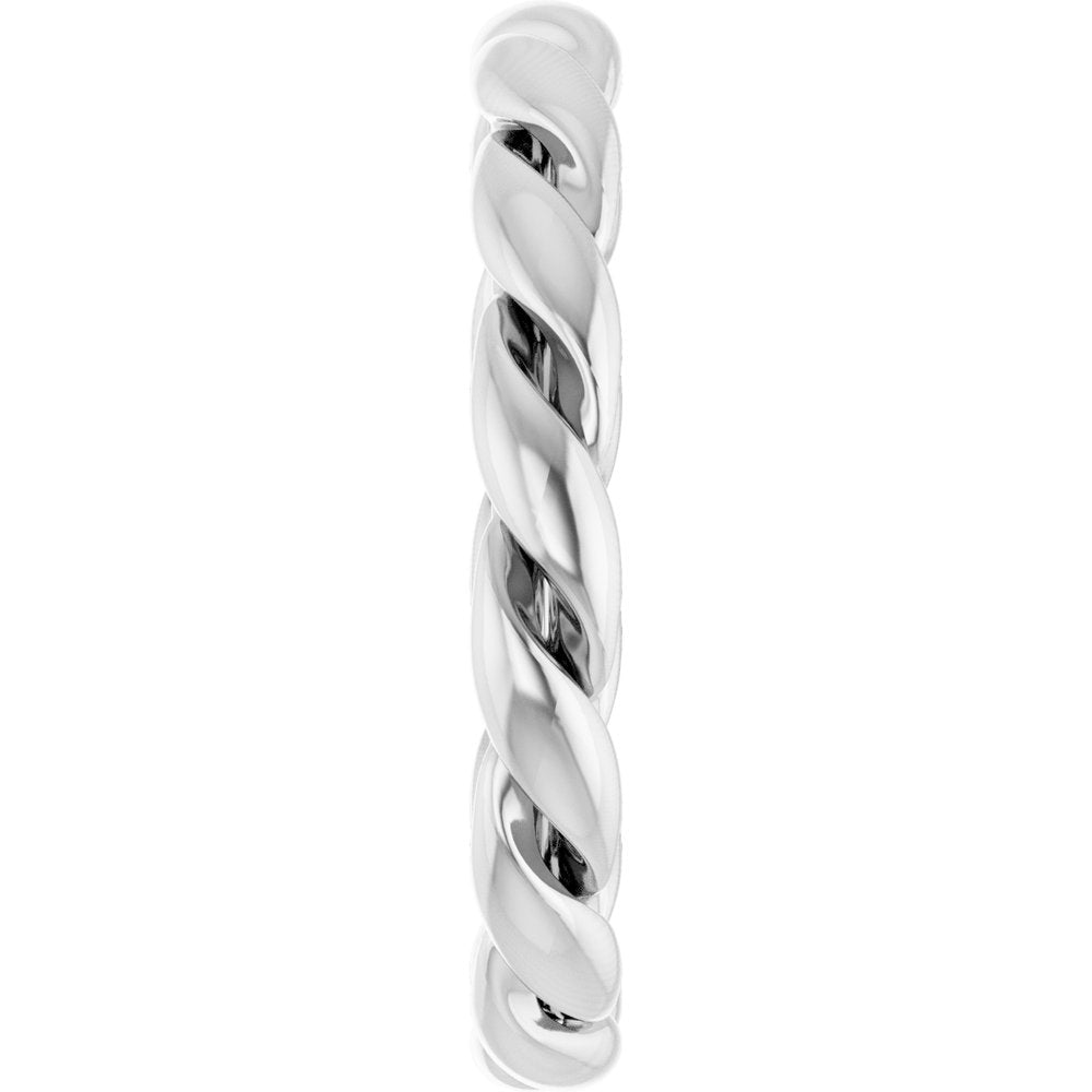 14K Yellow Gold 2.8 mm Rope Band Size 7
