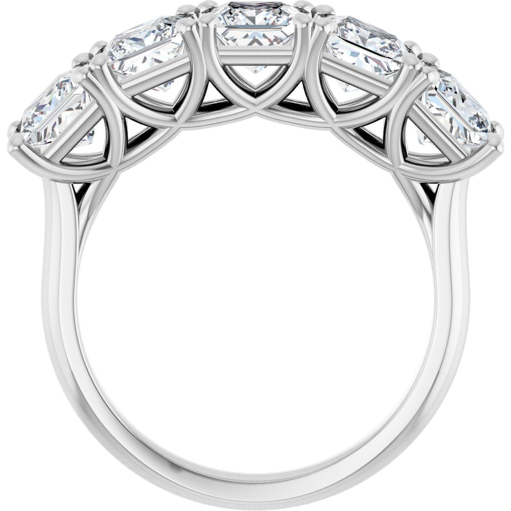 14K White Gold 2 5/8 CTW Lab-Grown Diamond Anniversary Band