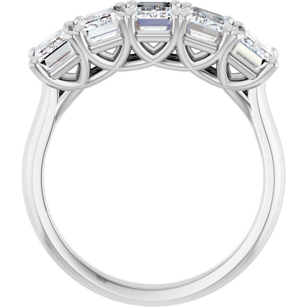 14K White Gold 2 1/2 CTW Lab-Grown Diamond Anniversary Band