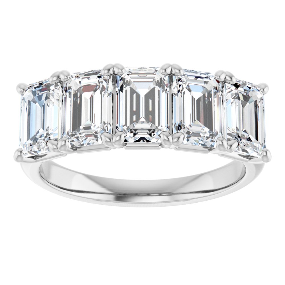 14K White Gold 2 1/2 CTW Lab-Grown Diamond Anniversary Band
