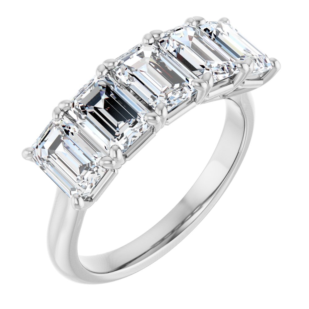 14K White Gold 2 1/2 CTW Lab-Grown Diamond Anniversary Band