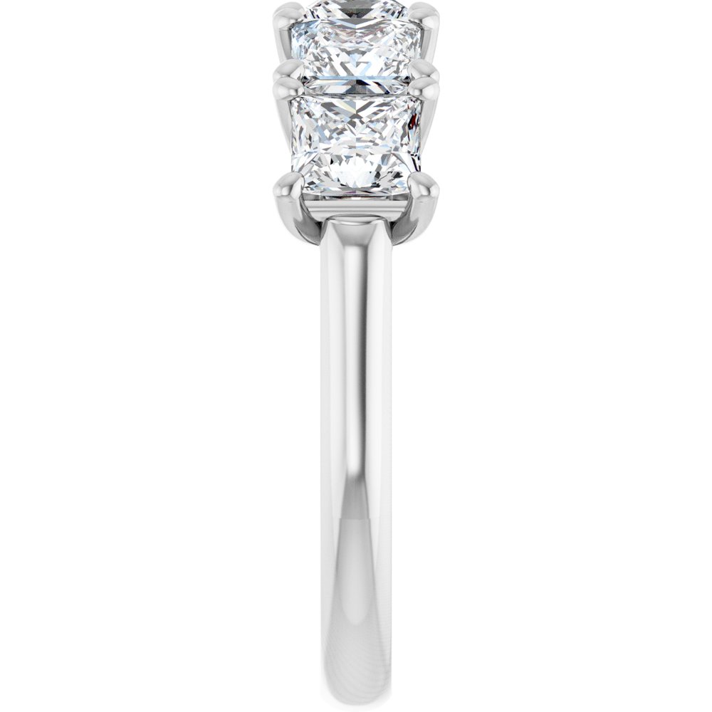 14K White Gold 2 5/8 CTW Lab-Grown Diamond Anniversary Band