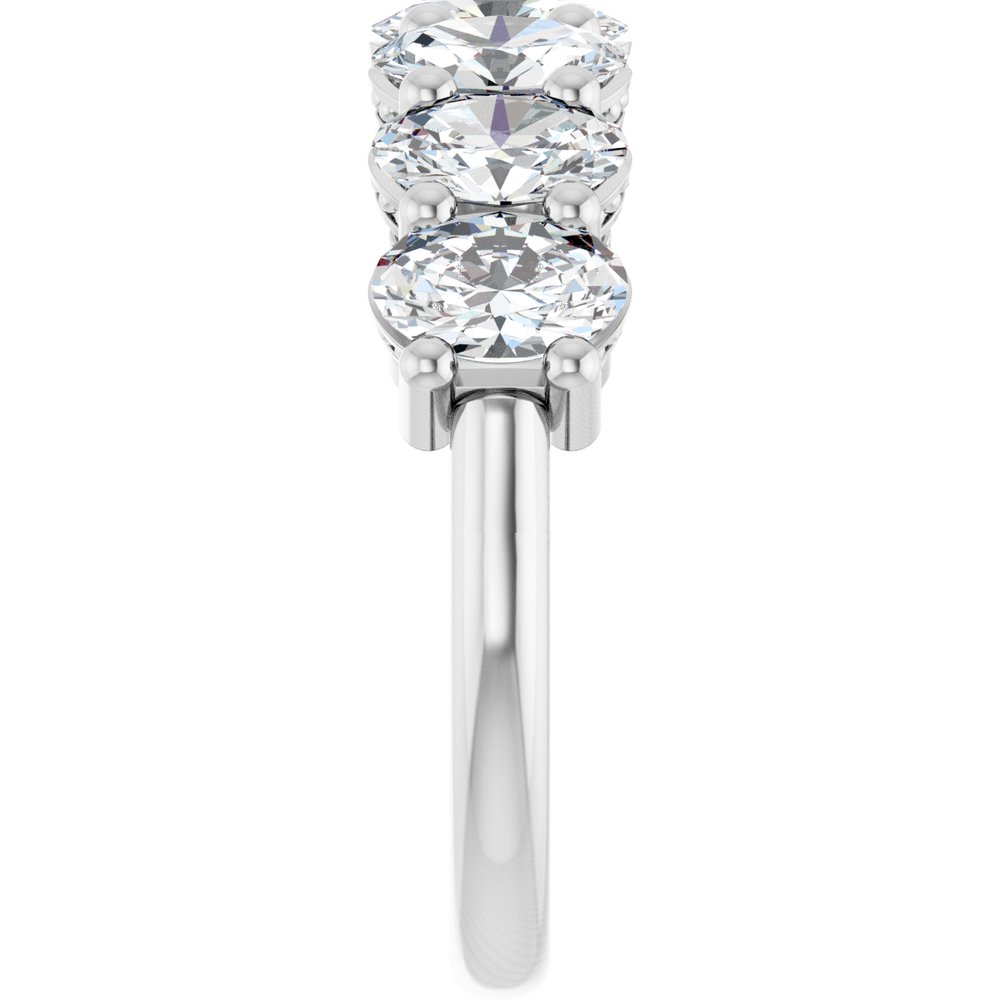 14K White Gold 2 3/4 CTW Lab-Grown Diamond Anniversary Band