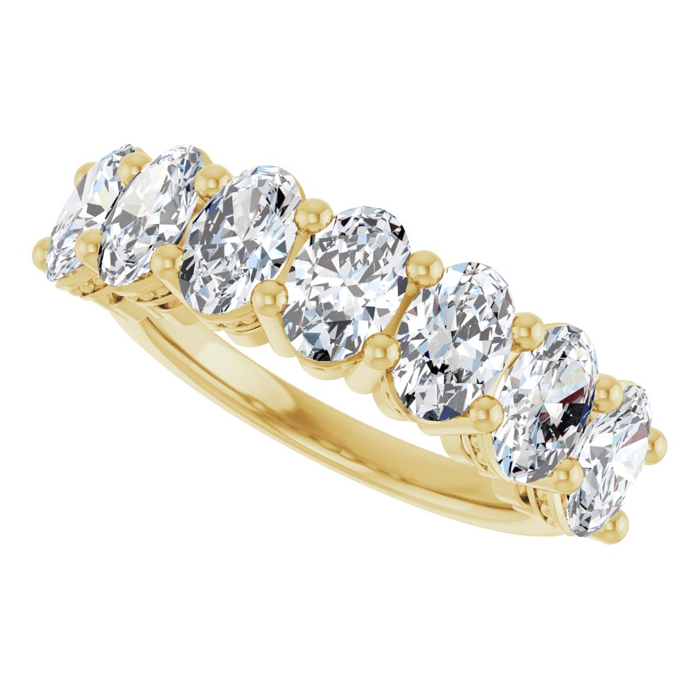14K Yellow Gold 2 3/4 CTW Lab-Grown Diamond Anniversary Band