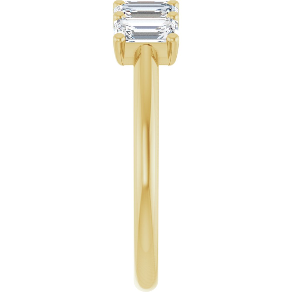 14K Yellow Gold 1 1/2 CTW Lab-Grown Diamond Anniversary Band