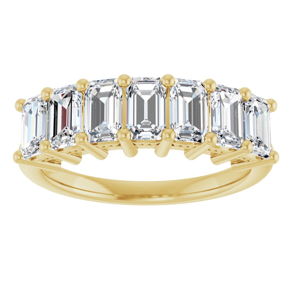 14K Yellow Gold 2 1/6 CTW Lab-Grown Diamond Anniversary Band