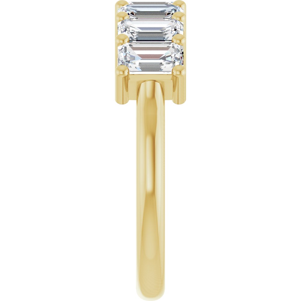 14K Yellow Gold 2 1/6 CTW Lab-Grown Diamond Anniversary Band