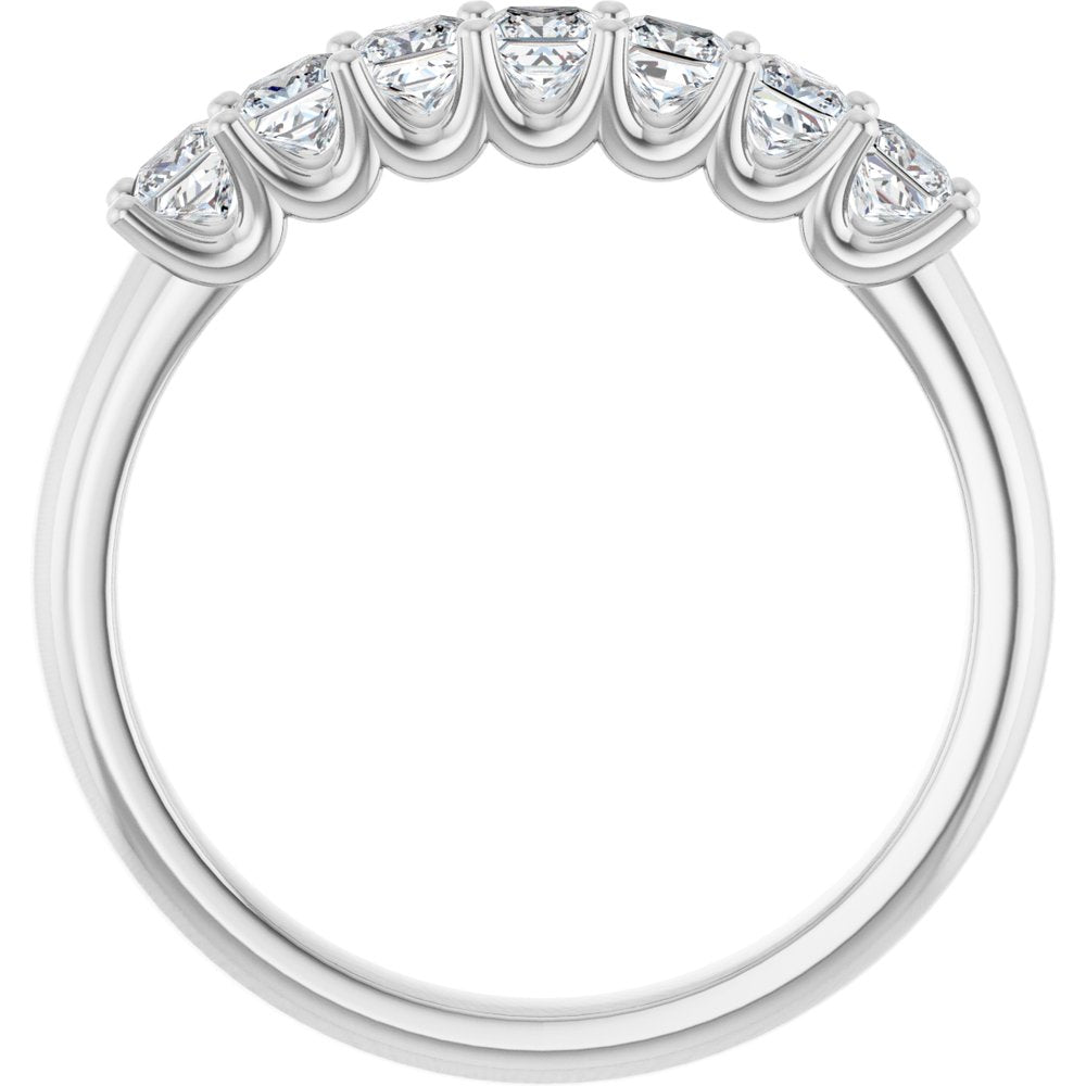 14K White Gold 5/8 CTW Lab-Grown Diamond Anniversary Band