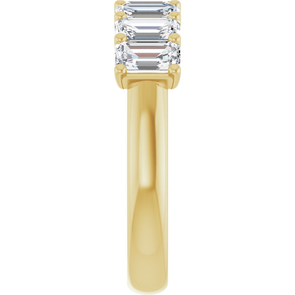 14K Yellow Gold 2 1/6 CTW Lab-Grown Diamond Anniversary Band