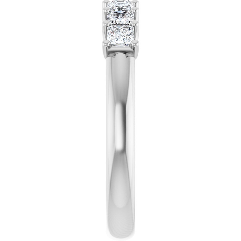 14K White Gold 5/8 CTW Lab-Grown Diamond Anniversary Band