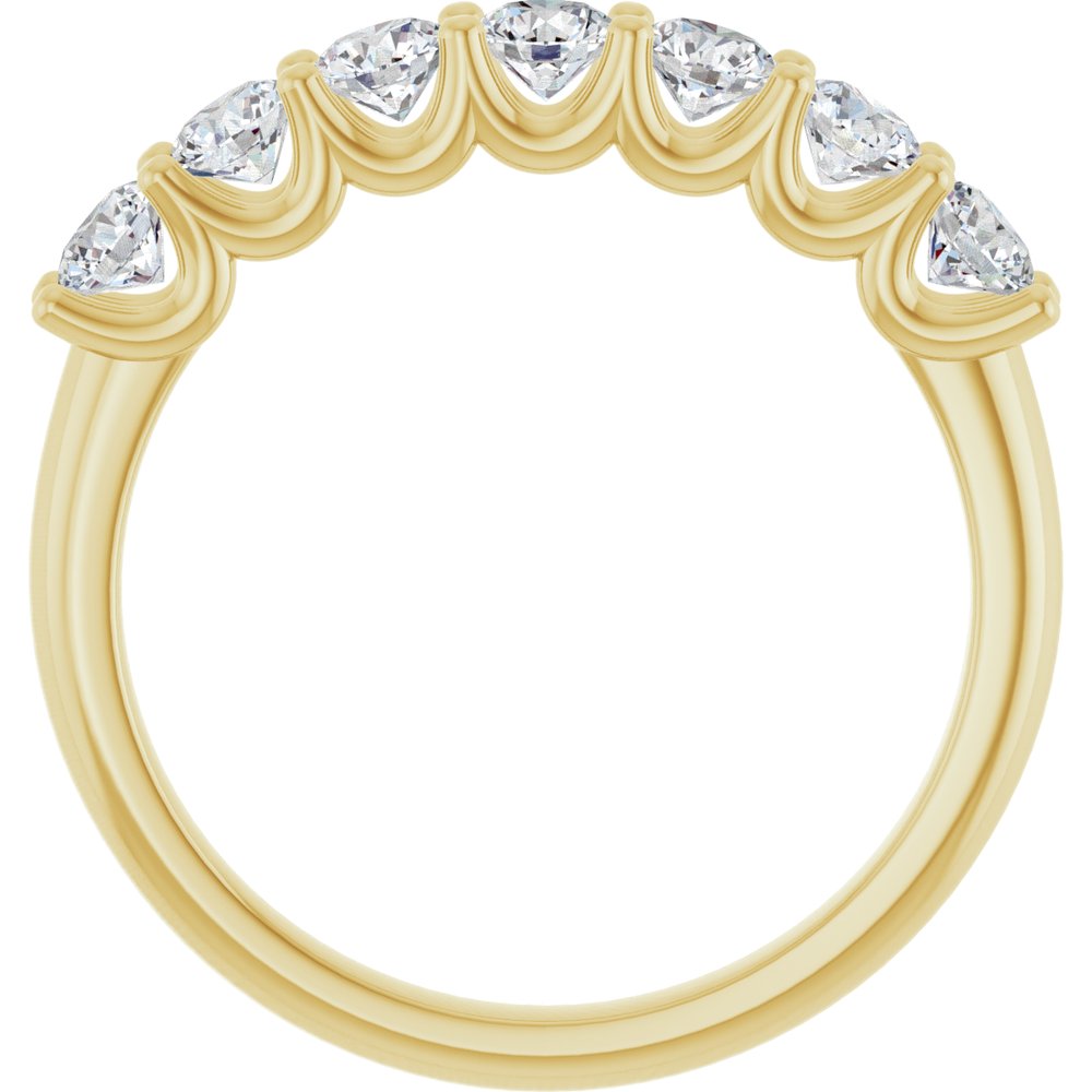 14K Yellow Gold 1/2 CTW Natural Diamond Anniversary Band