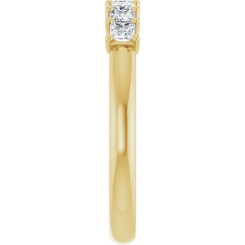 14K Yellow Gold 1/2 CTW Natural Diamond Anniversary Band