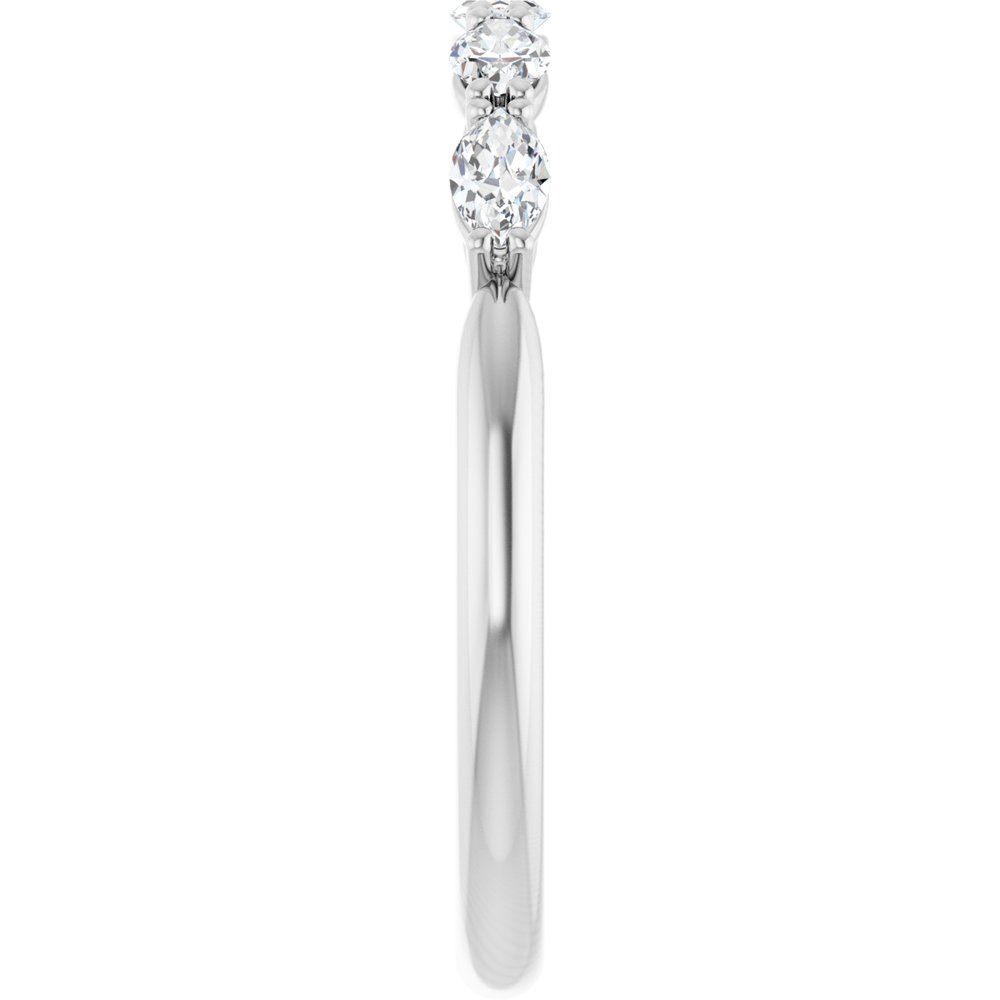 14K Rose Gold 1/2 CTW Natural Diamond Anniversary Band