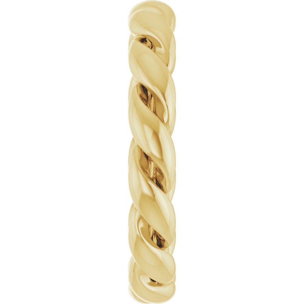 14K Yellow 2.8 mm Rope Band