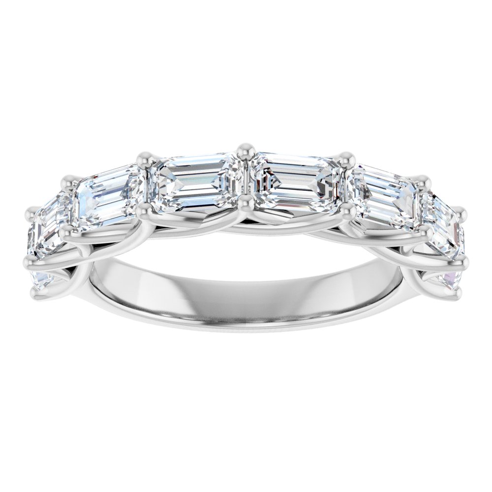 14K White Gold 2 3/4 CTW Lab-Grown Diamond Anniversary Band