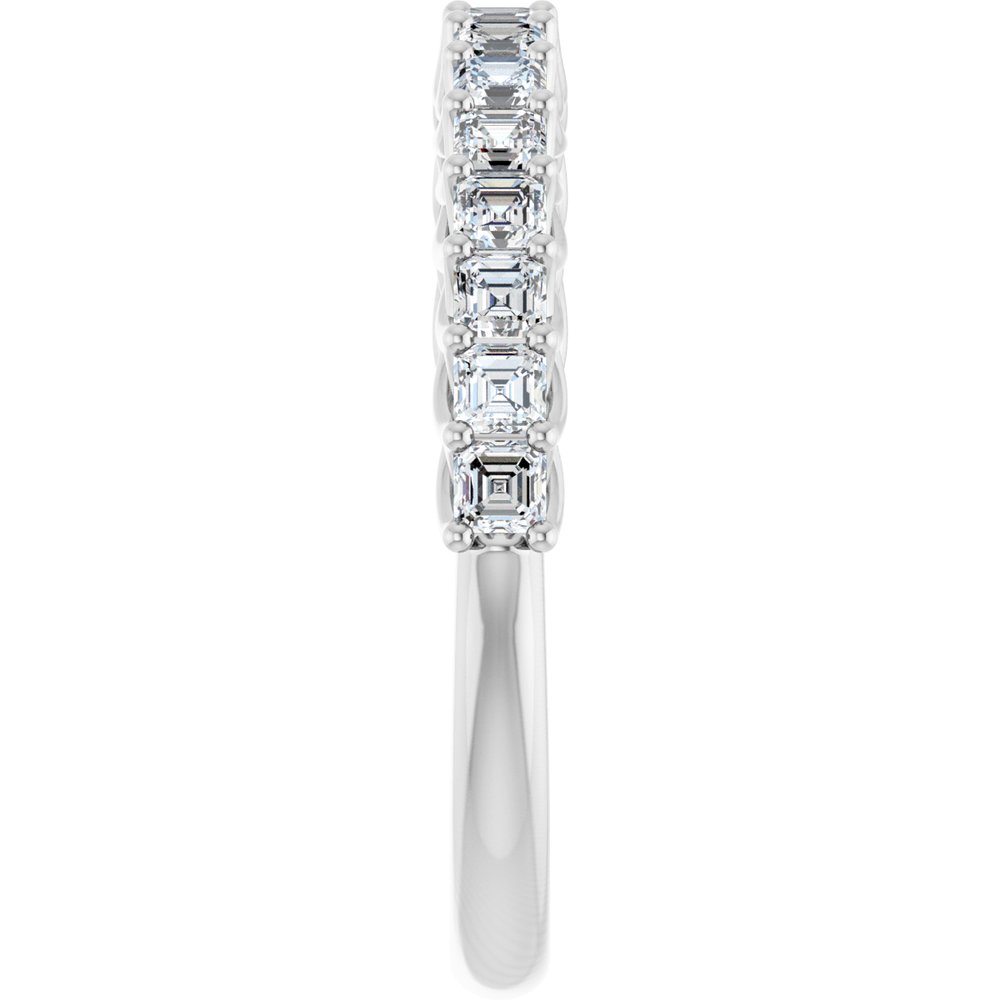 14K White Gold 3/4 CTW Natural Diamond Anniversary Band