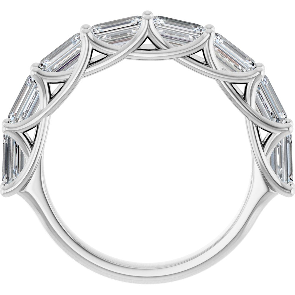 14K White Gold 2 3/4 CTW Lab-Grown Diamond Anniversary Band