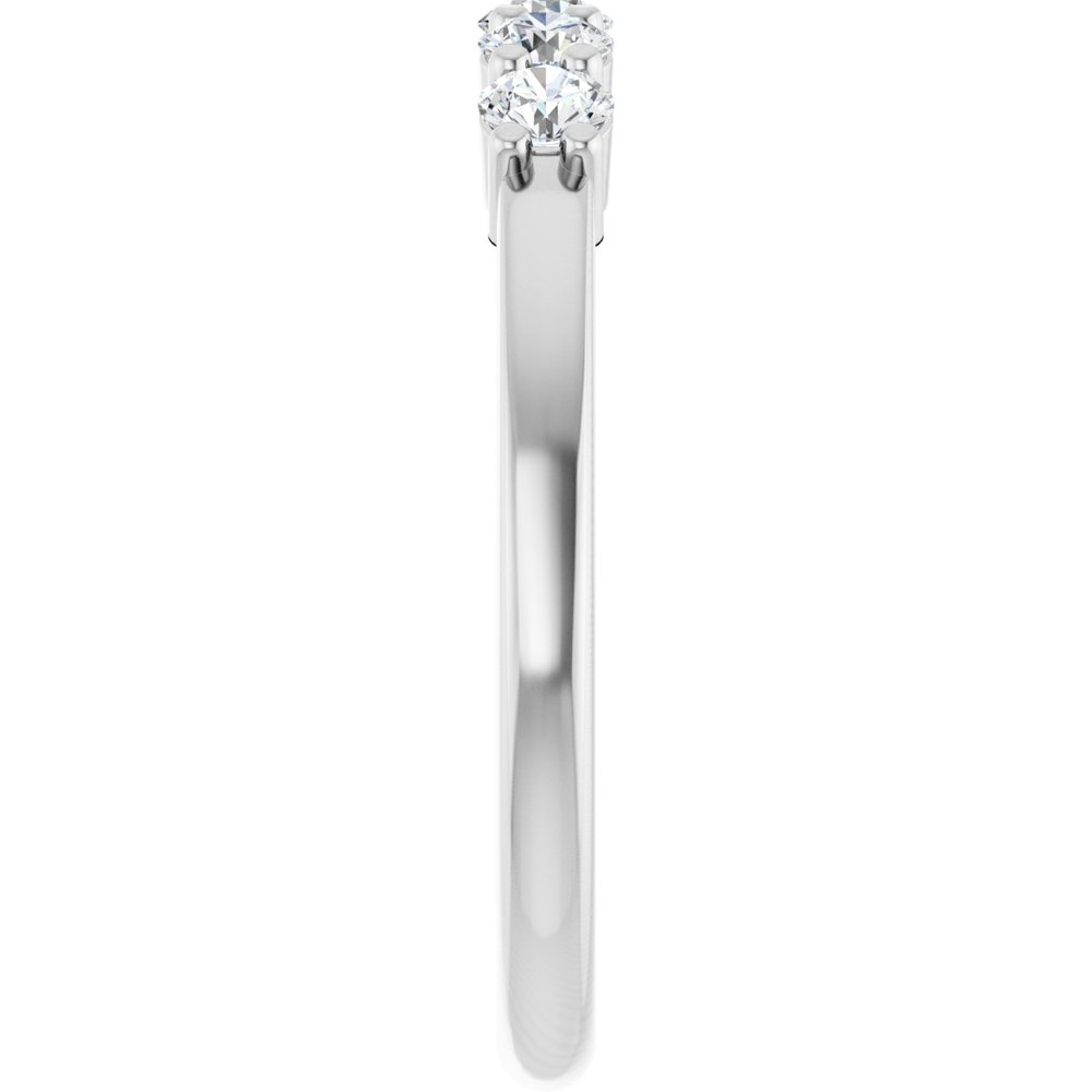 14K White Gold 1/3 CTW Lab-Grown Diamond Anniversary Band