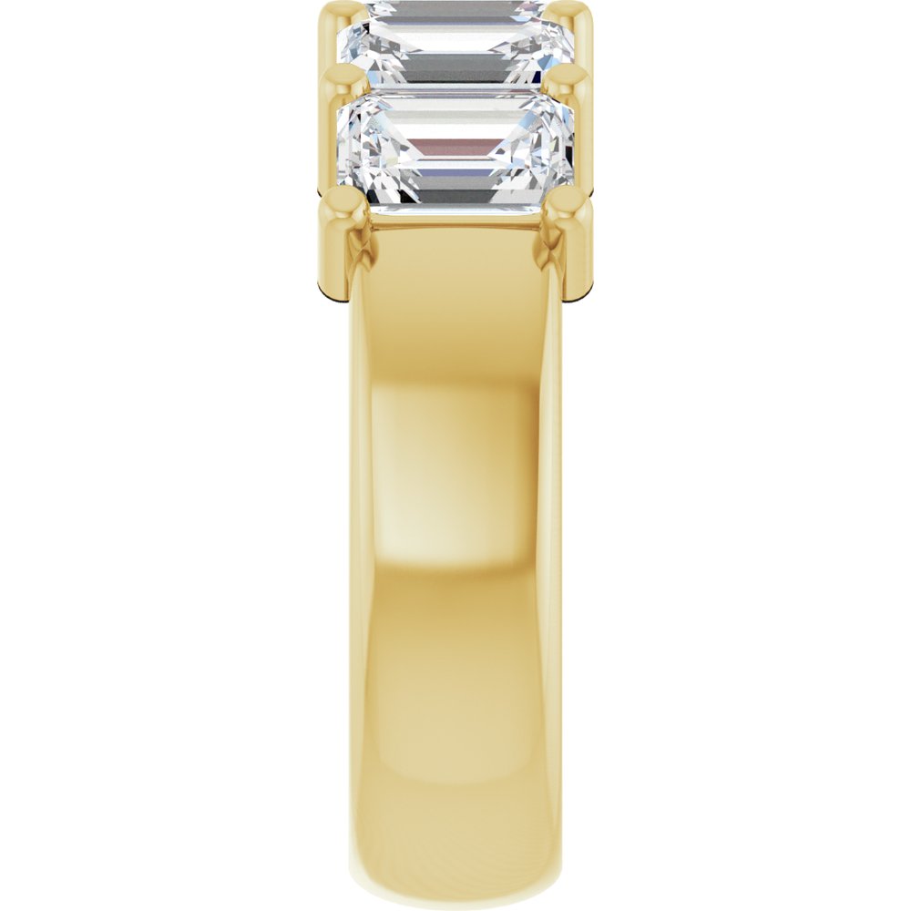 14K Yellow Gold 3 1/4 CTW Lab-Grown Diamond Anniversary Band