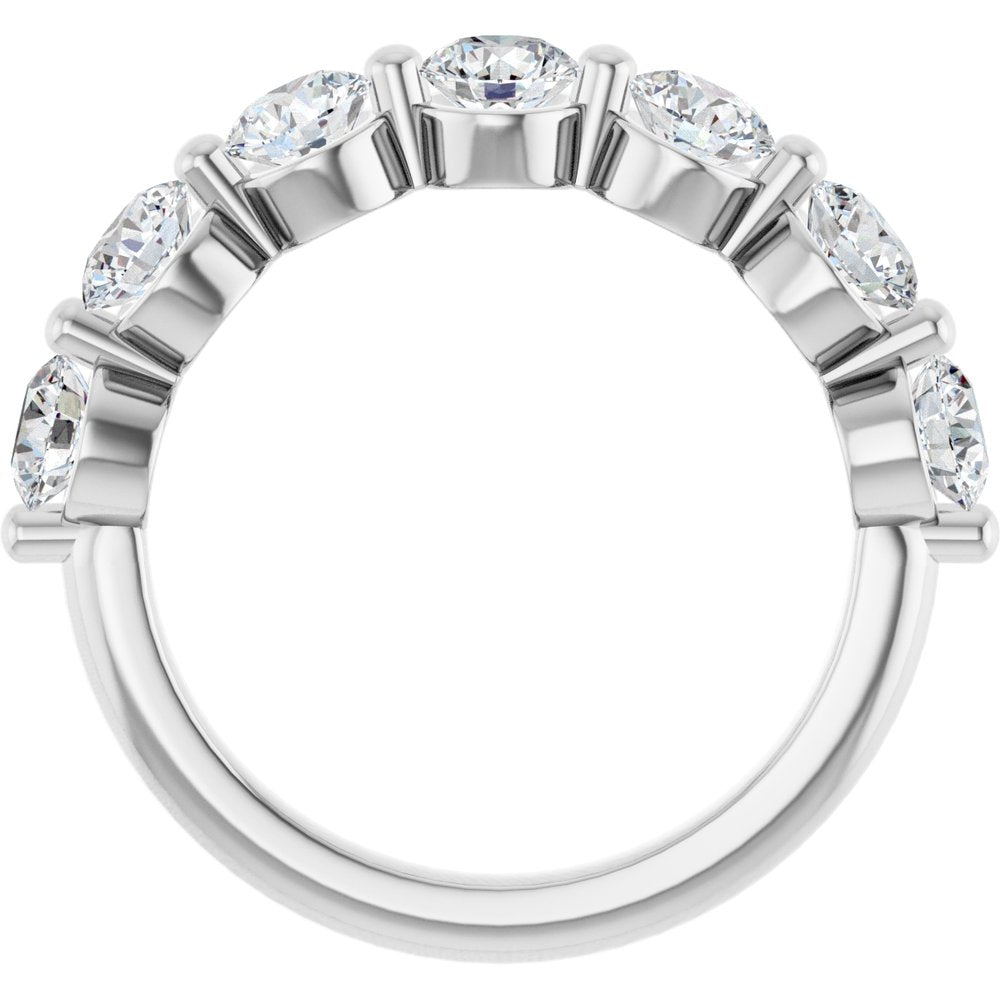 Platinum 1 3/4 CTW Lab-Grown Diamond Anniversary Band