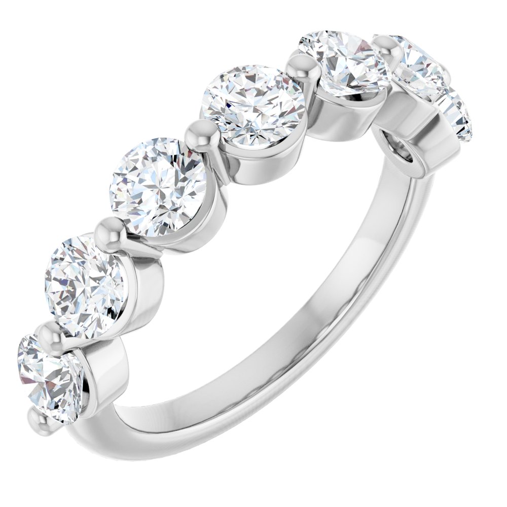 Platinum 1 3/4 CTW Lab-Grown Diamond Anniversary Band