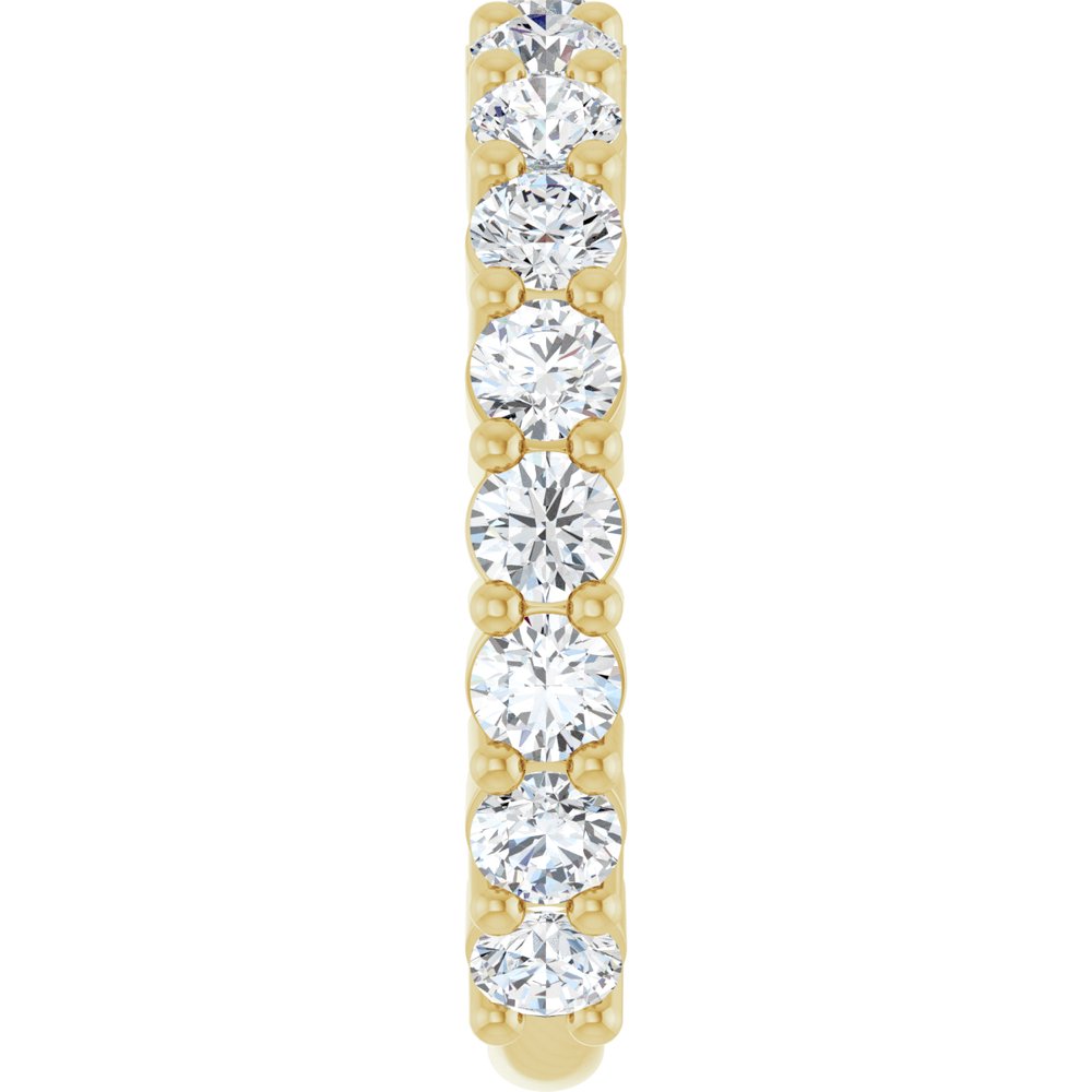 14K Yellow Gold 1 3/4 CTW Lab-Grown Diamond Anniversary Band
