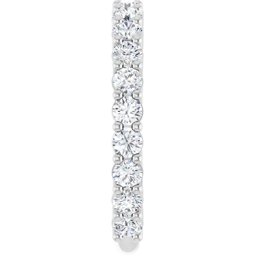 14K White Gold 1 1/5 CTW Lab-Grown Diamond Anniversary Band