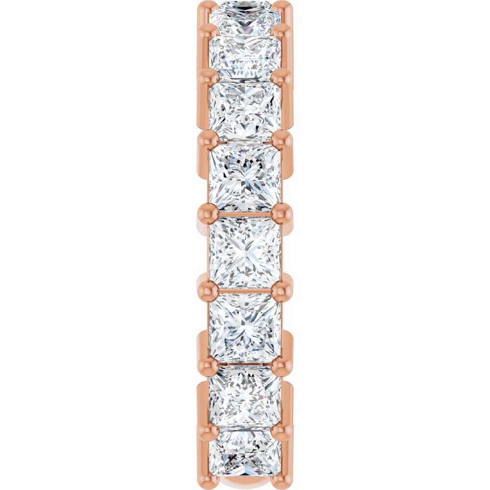 14K Rose Gold 3 3/8 CTW Lab-Grown Diamond Anniversary Band