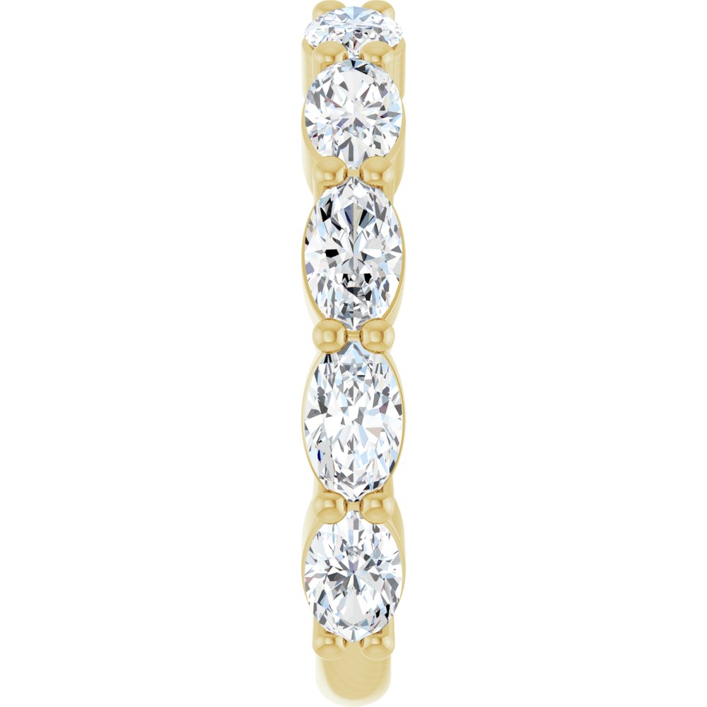 14K Yellow Gold 1 9/10 CTW Lab-Grown Diamond Anniversary Band