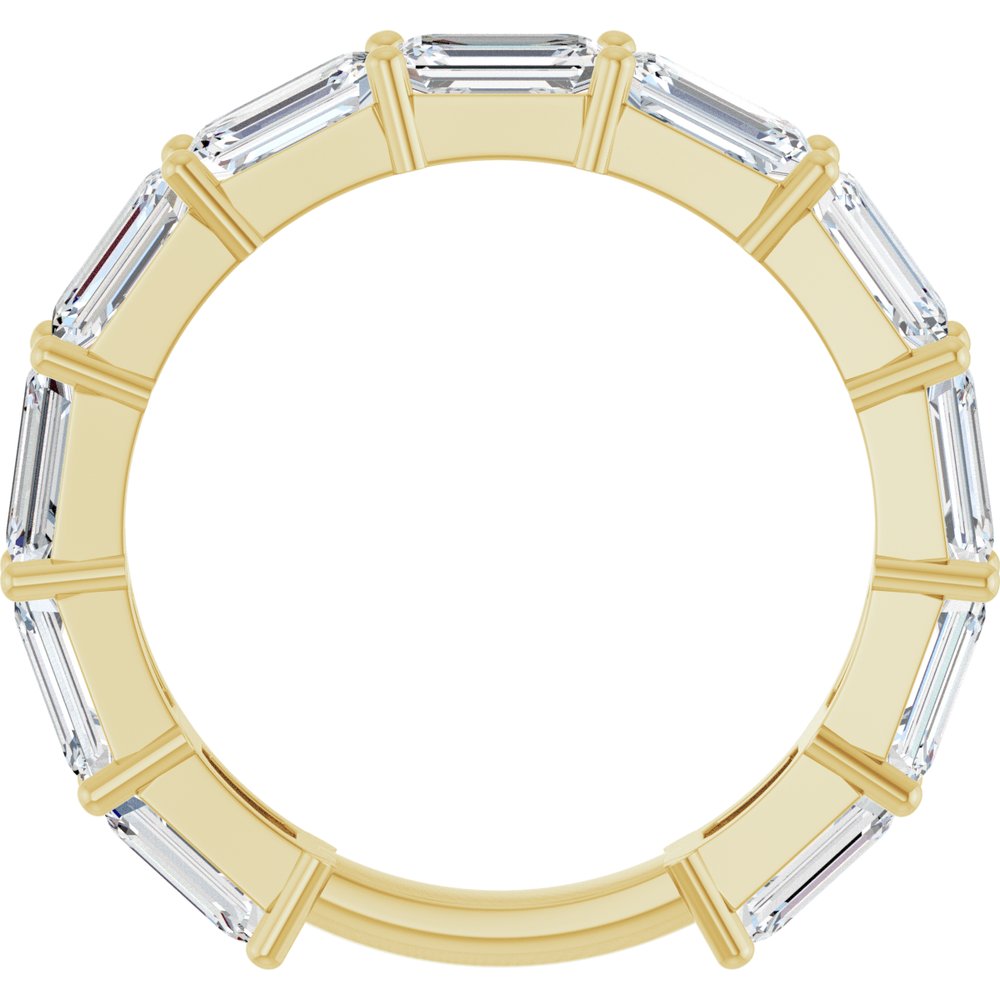 14K Yellow Gold 3 3/8 CTW Lab-Grown Diamond Anniversary Band