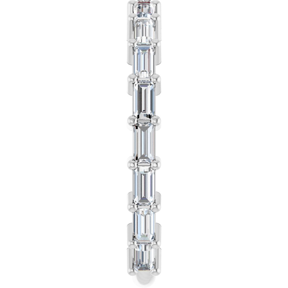 14K White Gold 3/4 CTW Lab-Grown Diamond Anniversary Band