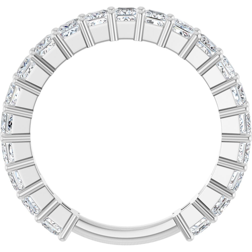 14K White Gold 1 7/8 CTW Lab-Grown Diamond Anniversary Band