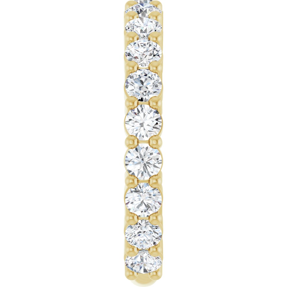 14K Yellow Gold 1 1/3 CTW Lab-Grown Diamond Anniversary Band