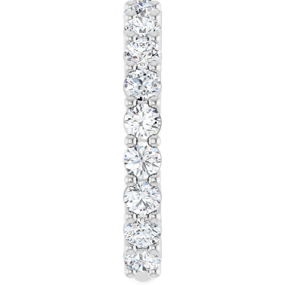 14K White Gold 1 1/3 CTW Lab-Grown Diamond Anniversary Band