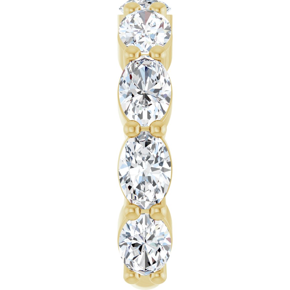 14K Yellow Gold 3 1/3 CTW Lab-Grown Diamond Anniversary Band