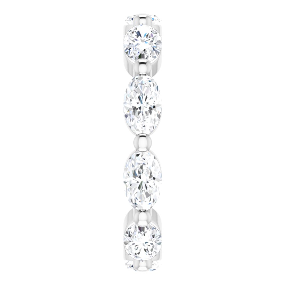 14K White Gold 1 3/4 CTW Lab-Grown Diamond Eternity Band