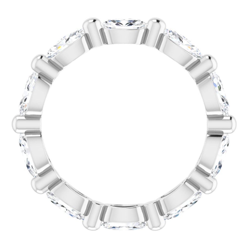 14K White Gold 1 9/10 CTW Lab-Grown Diamond Eternity Band