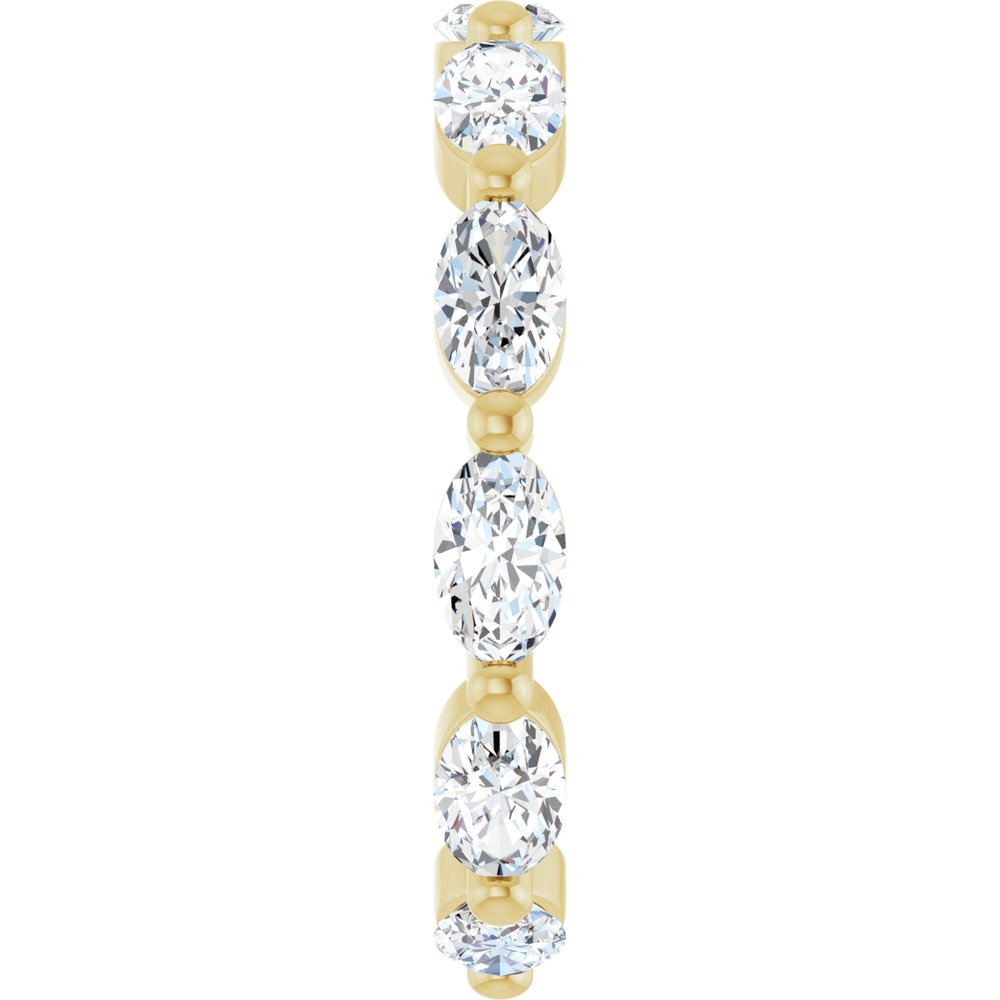 14K Yellow Gold 2 1/2 CTW Natural Diamond Eternity Band