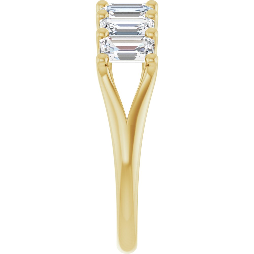 14K Yellow Gold 2 1/6 CTW Lab-Grown Diamond Anniversary Band