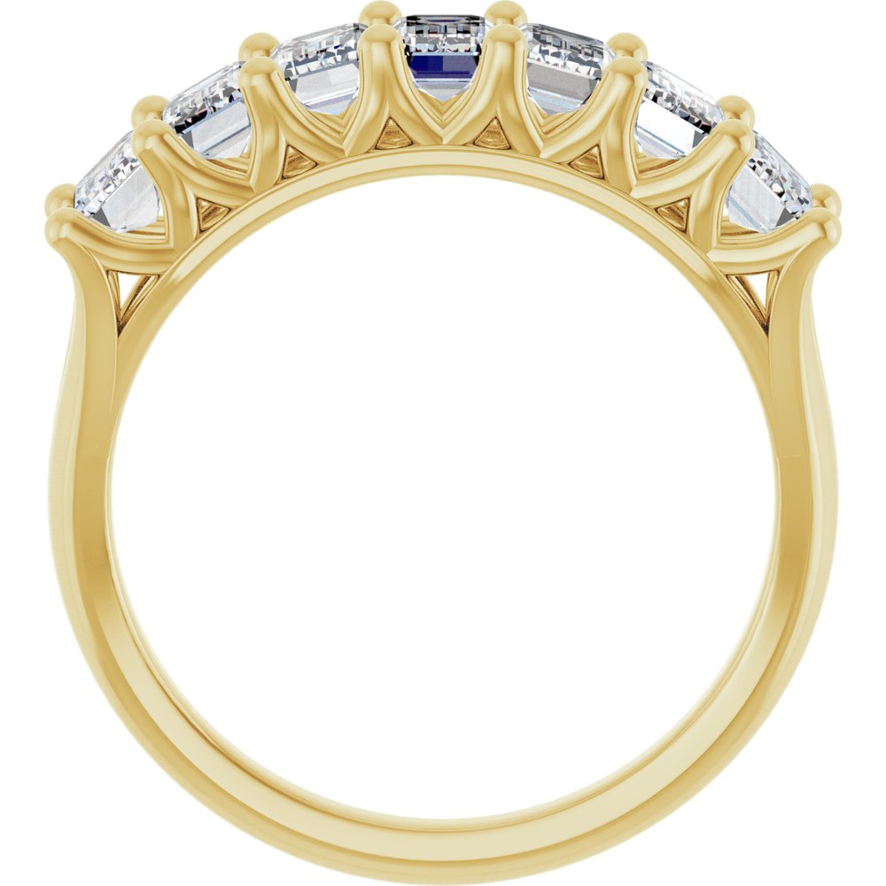 14K Yellow Gold 2 1/6 CTW Lab-Grown Diamond Anniversary Band