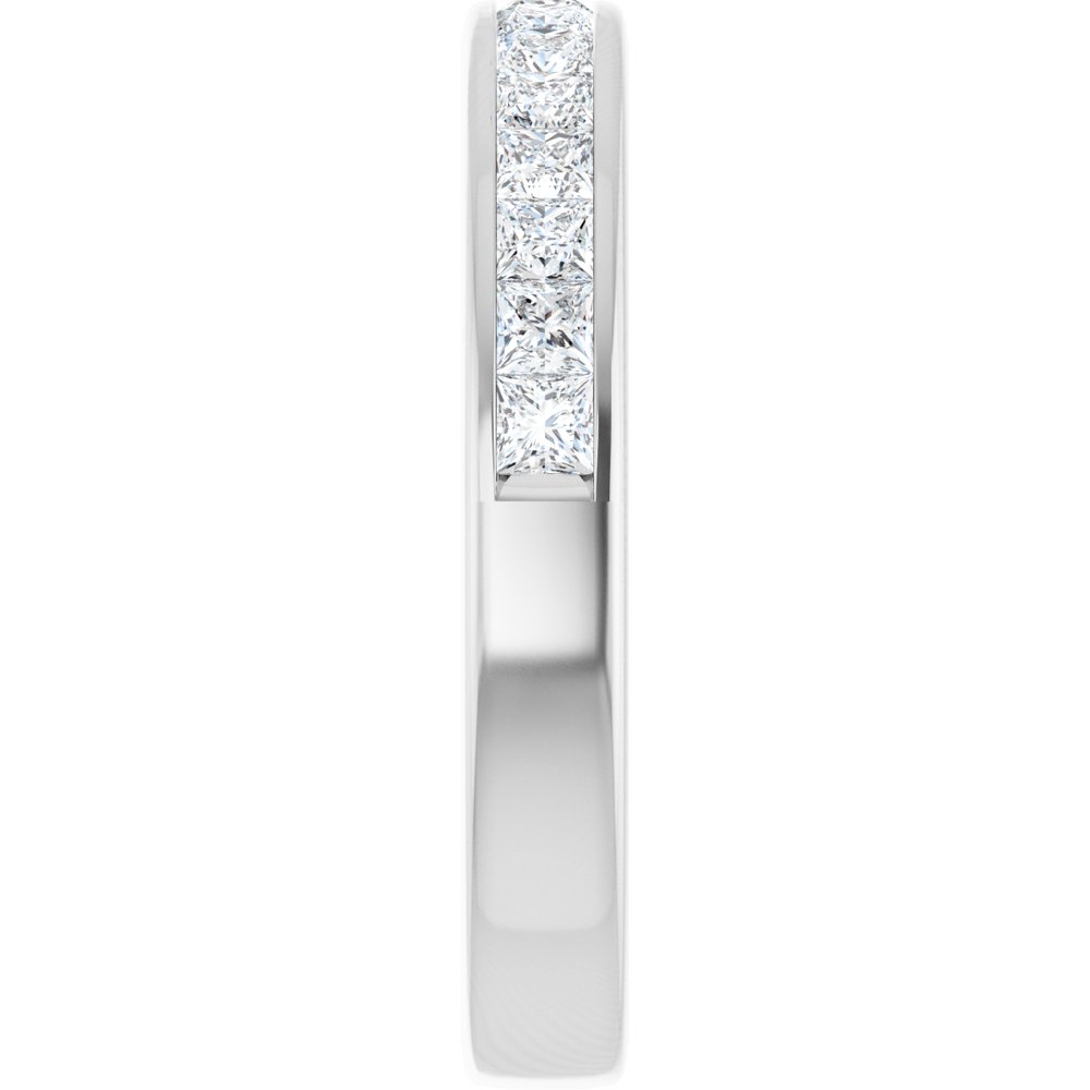 14K White 3/4 CTW Natural Diamond Anniversary Band