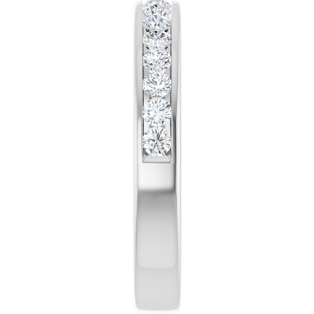14K White Gold 1/2 CTW Lab-Grown Diamond Anniversary Band