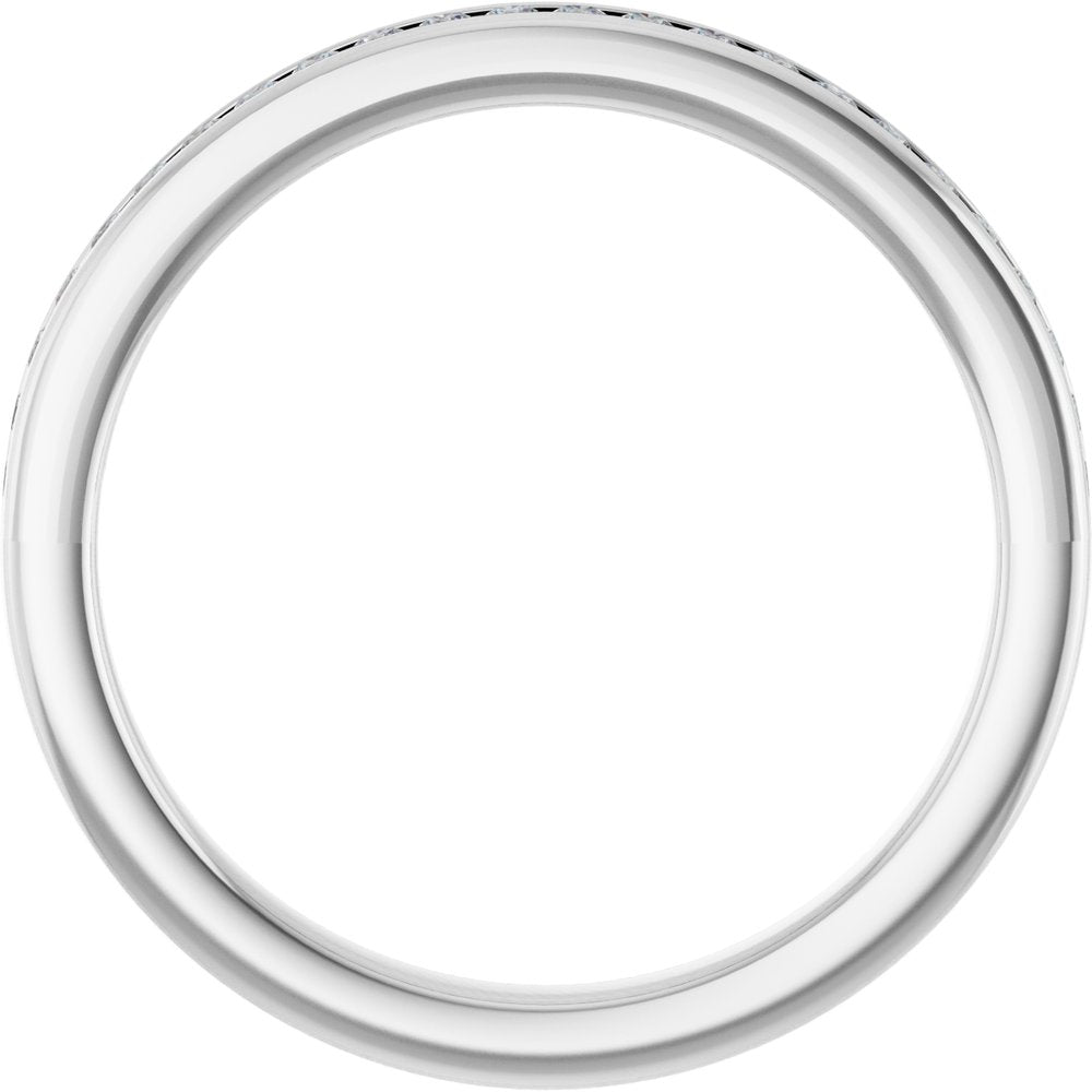 14K White Gold 1/5 CTW Lab-Grown Diamond Anniversary Band